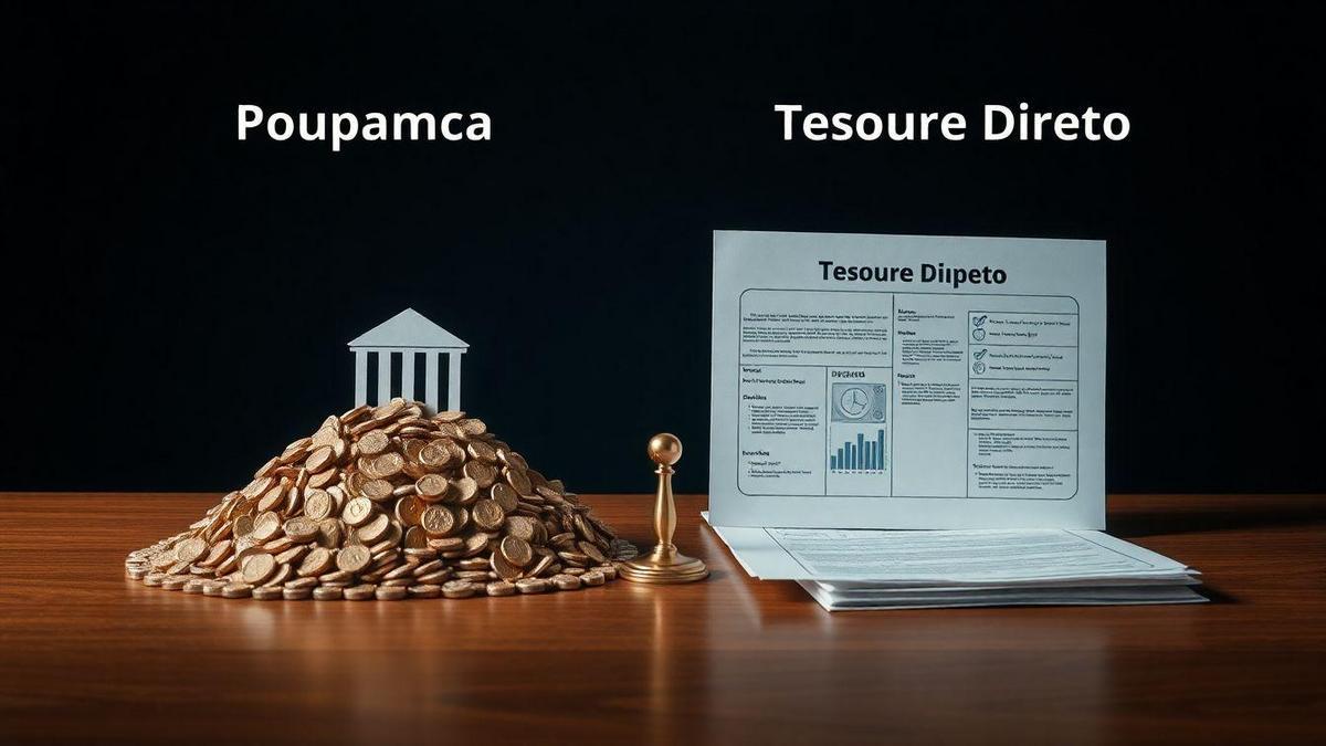 Segurança dos investimentos: Tesouro Direto vs. Poupança