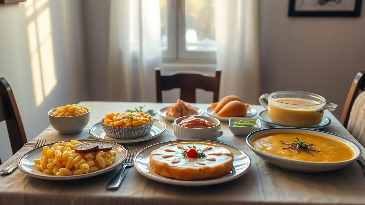 Comida reconfortante: uma ótima opção de venda